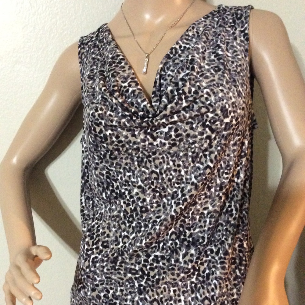 Liz Claiborne’s sleeveless blouse